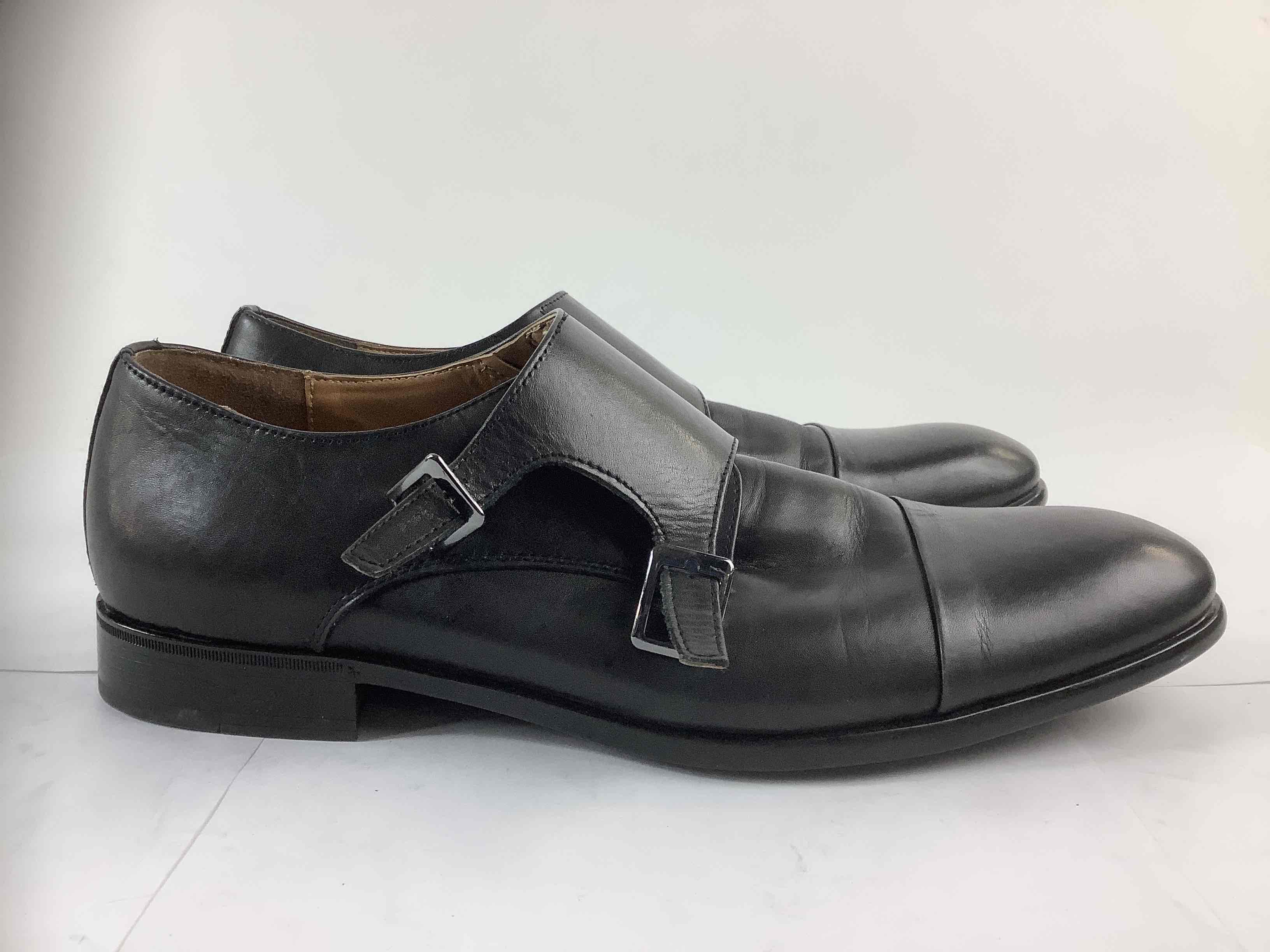 double monk strap cap toe shoes