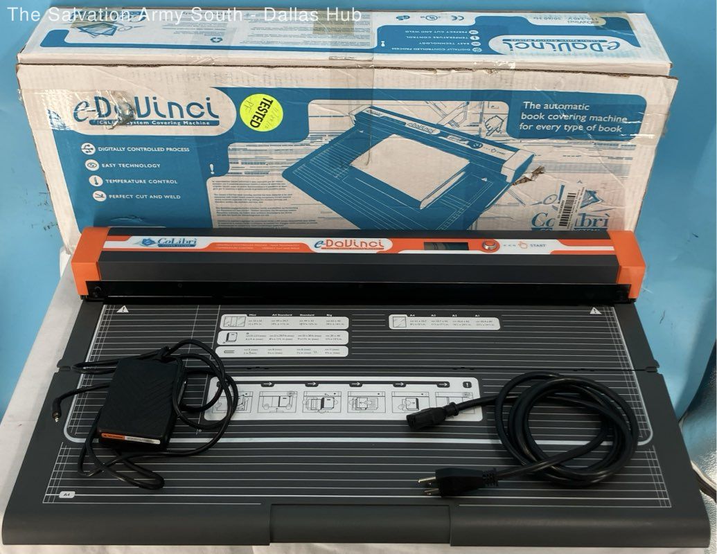 EDaVinci Book Covering Machine DV00825 eBay