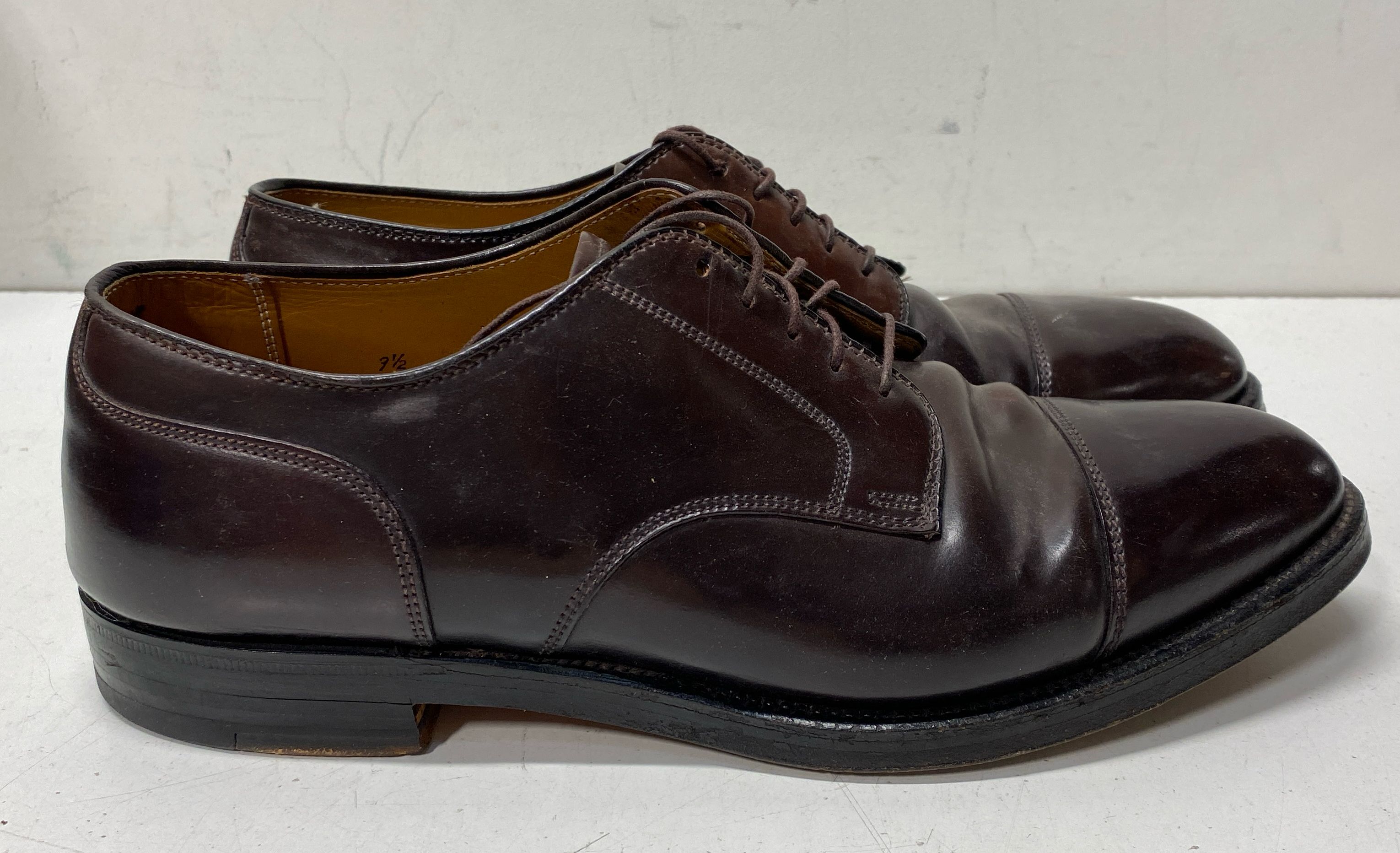 2160 Straight Tip Blucher (Color 8 Shell Cordovan) – The