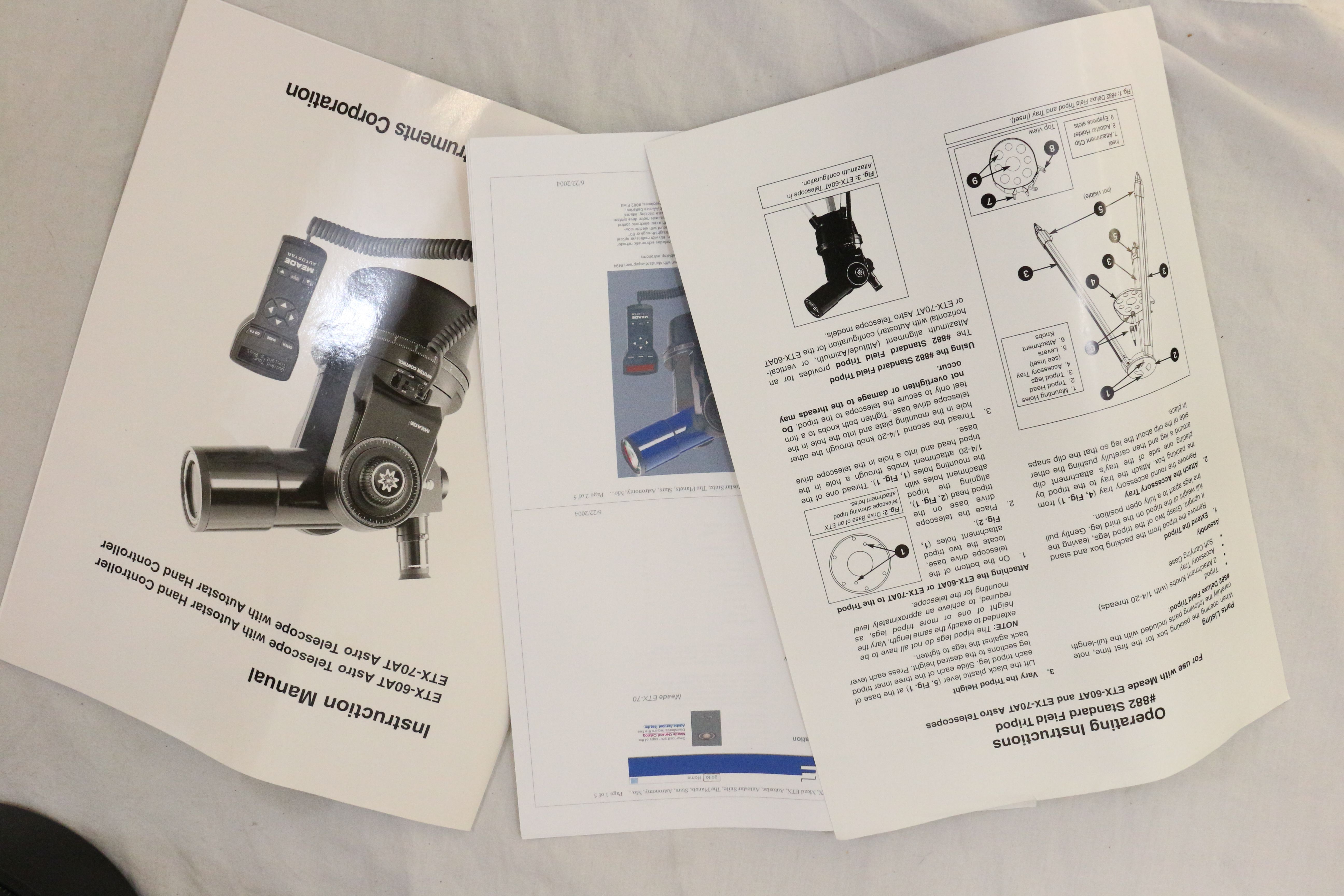 NEW Meade ETX70AT 70mm Refractor TELESCOPE + Tripod Accessories
