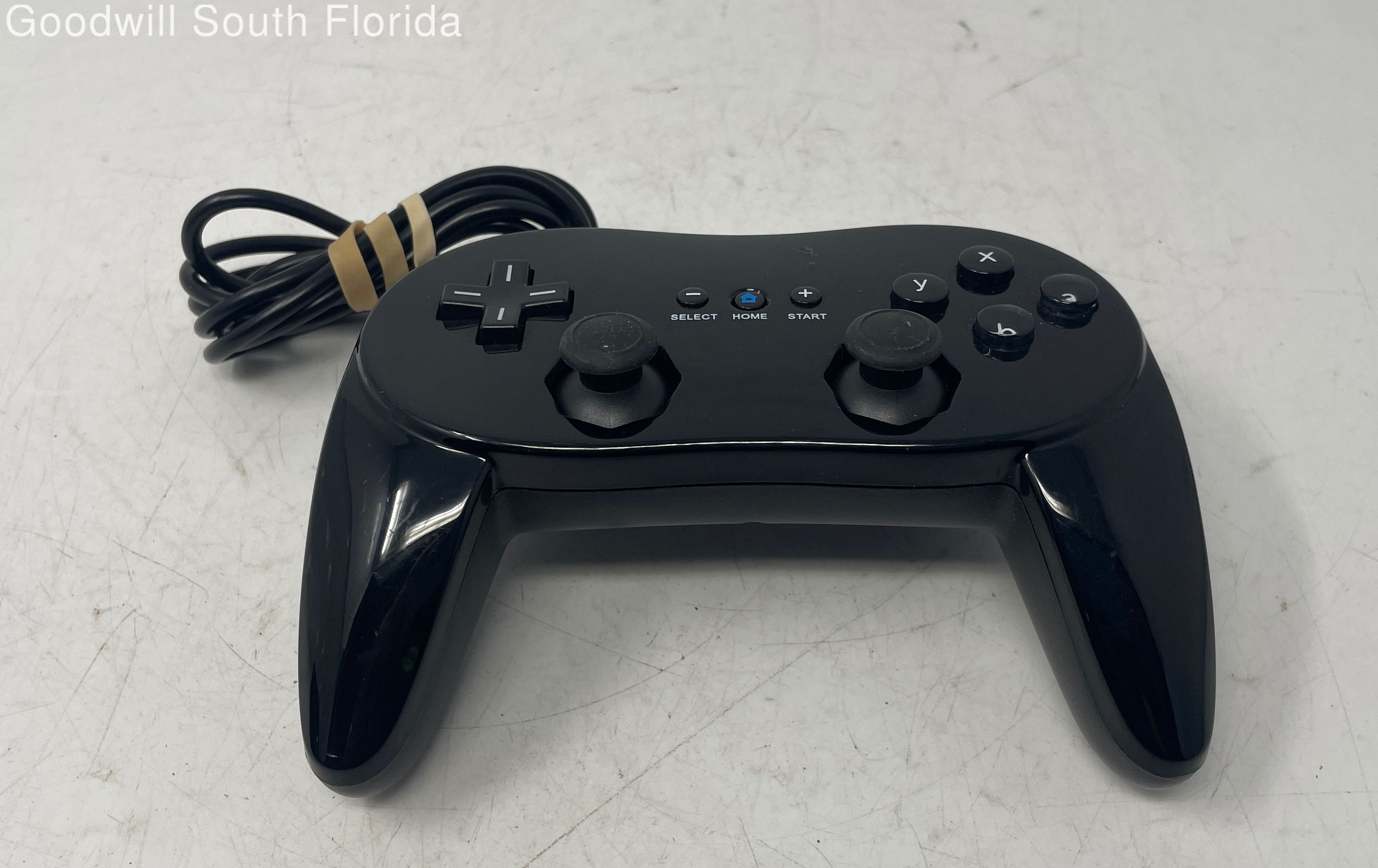 Unbranded Black Video Gaming Remote Controller For Nintendo Wii Not Tested