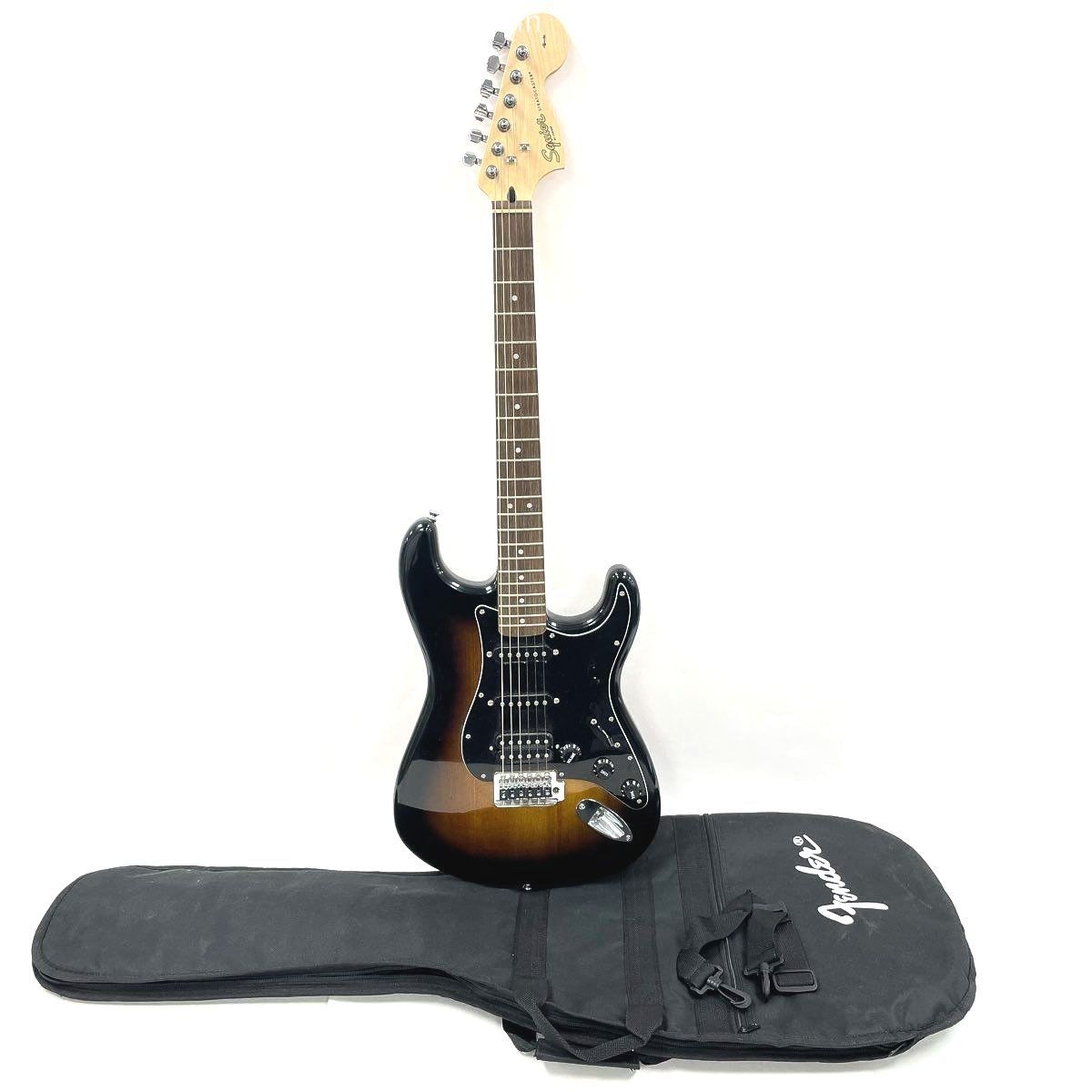Squier by Fender Affinity Stratocaster HSS 2-Color Sunburst w/Gig Bag - TESTED
