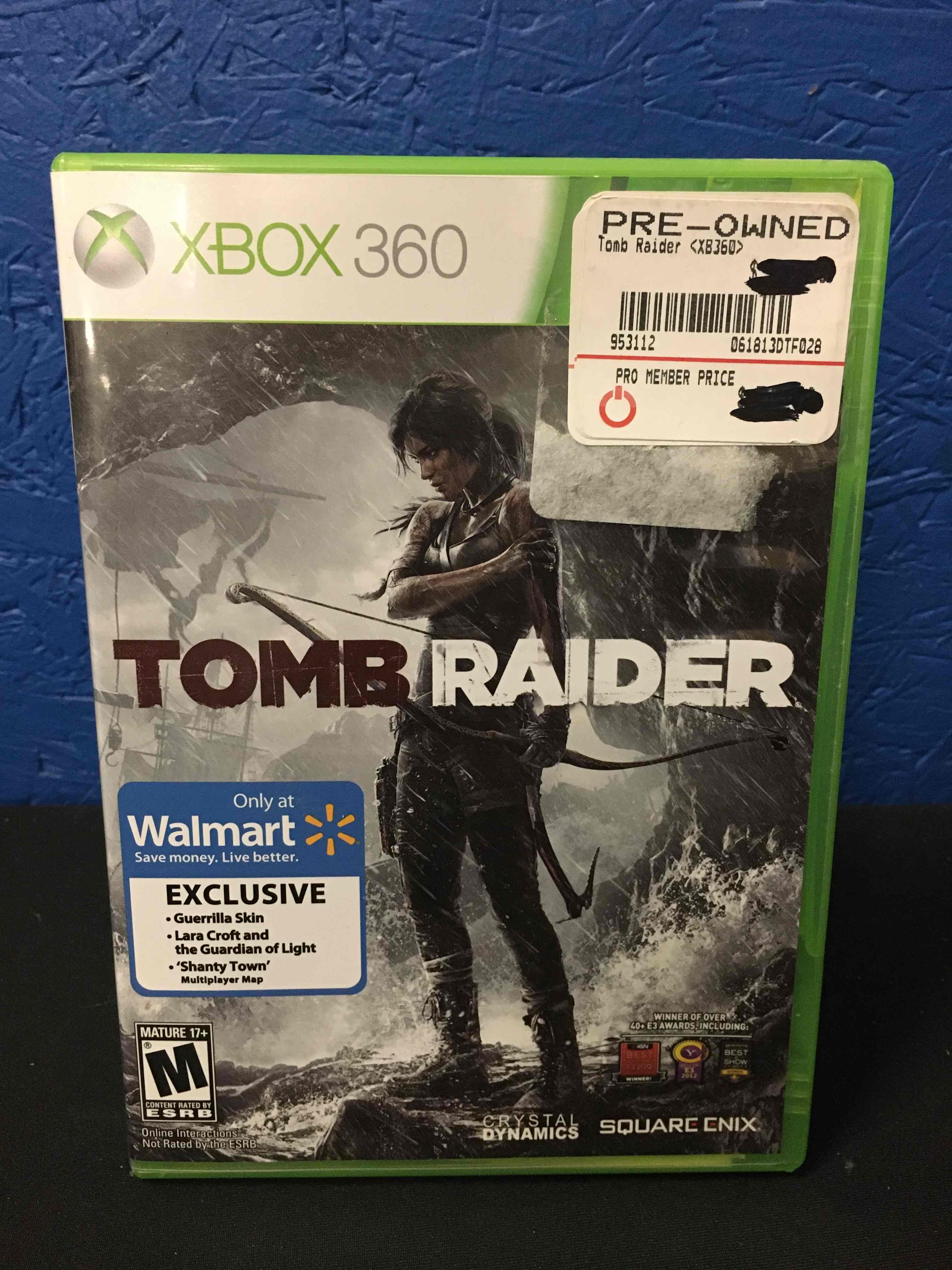 Tomb raider xbox 360 список